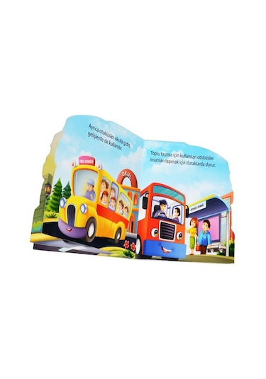 2 Yaş Ben Kimim? Ulaşım Araçları Kitap Seti (Parıltı Yayınları)