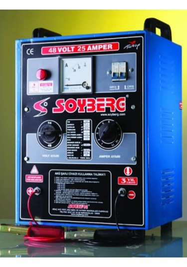 Soyberg 425 Akü Şarj Cihazı 48 Volt 25 Amper