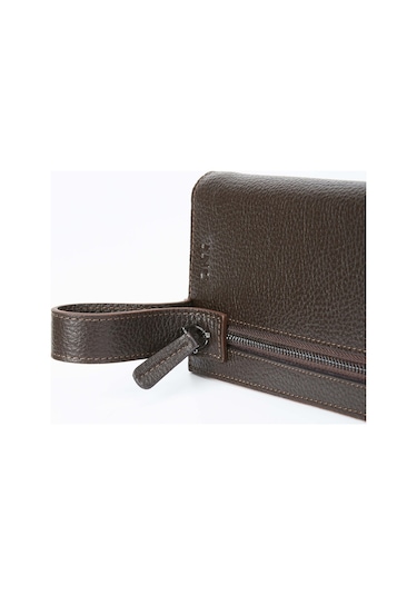 Tamer Tanca Erkek Hakiki Deri Kahverengi Floter El Çantası 710 302 Erk El Cnt Sk21-22 Kahve Floter Kahverengi