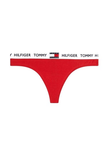Tommy Hılfıger Kadın Tanga Uw0uw02198-xcn Uw0uw02198-xcn Kırmızı Kırmızı