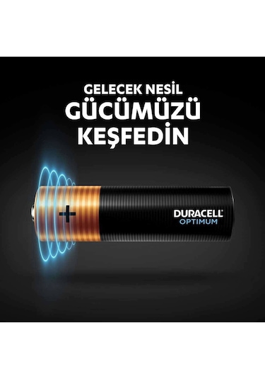 Duracell 4'lü Optimum AA Kalem Pil