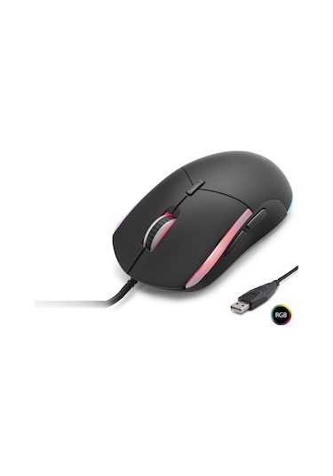 G380 Gaming Mouse 3600 Dpi Rgb - Siyah