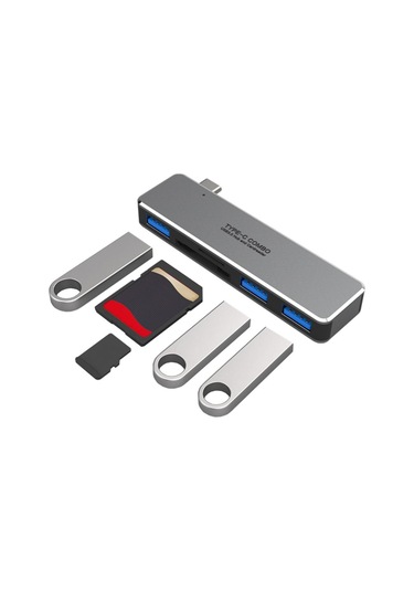 Usb C Hub Type-c Combo Yerleştirme İstasyonu Usb 3.0