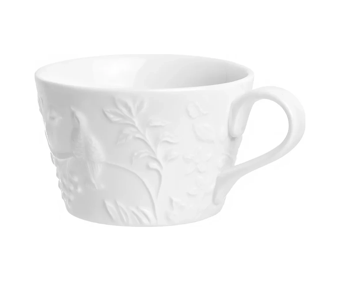 Elan Gallery Çay Takımı "ağaç Dalında Kuşlar", 360 Ml 5677316 Beyaz