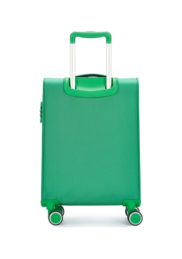 Benetton Kabin Boy Kumaş Valiz Yeşil Bnt2400 Yeşil