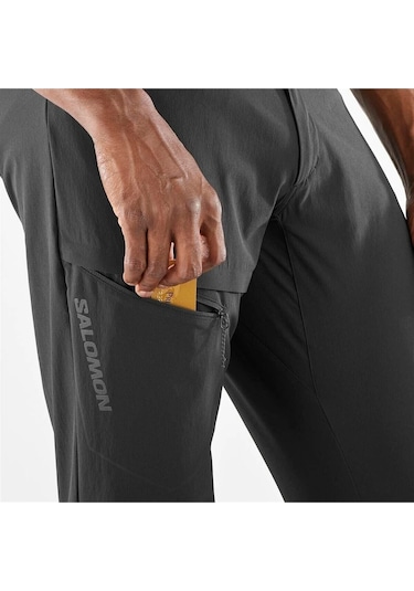 Salomon Wayfarer Erkek Outdoor Pantolonu Siyah