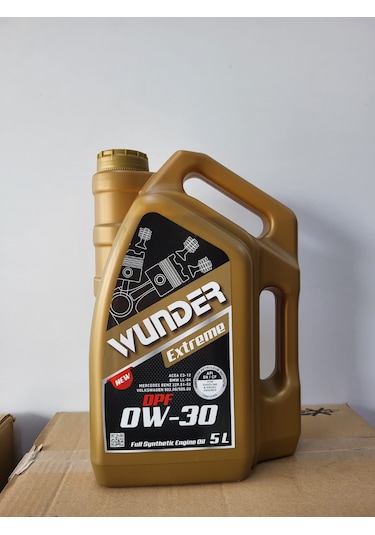 Wunder 0W-30 Dpf Motor Yağı 5 L