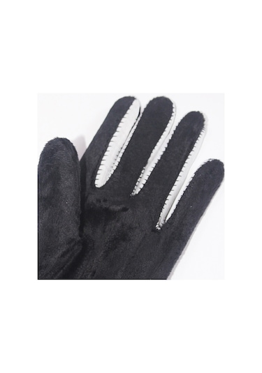 Kış Rüzgar Geçirmez Dokunmatik Ekran Suni Deri Bisiklet Eldiven 001