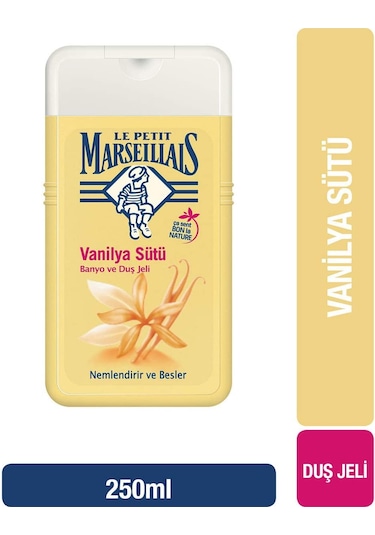 Le Petit Marseillais Vanilya Sütü Banyo ve Duş Jeli 250 ML