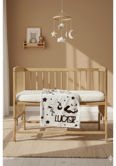 Bunny Peluş Bulut Bebek Battaniyesi - Zt600 Kahverengi