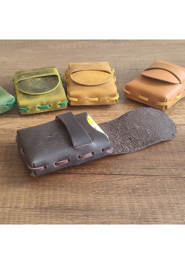 Sumerian Leather Craft  Deri Sigara Kılıfı Kahverengi