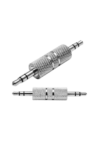 Powermaster 3.5 Mm Stereo Aux Erkek/erkek Ara Metal Jack
