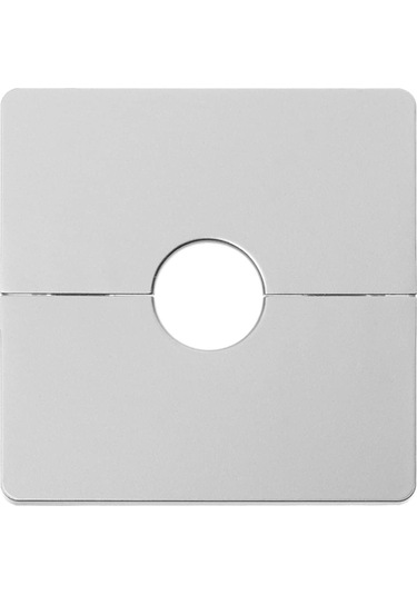 Sones Kare Delik Dekorasyon Kapağı Duvar Deliği Tıkacı, Stil: 2.2cm Delik Gümüş