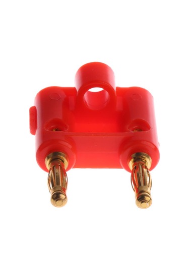 Homyl Çift Muz Fiş Altın Kaplama Vidalı Tip Ses Konuşma Tel