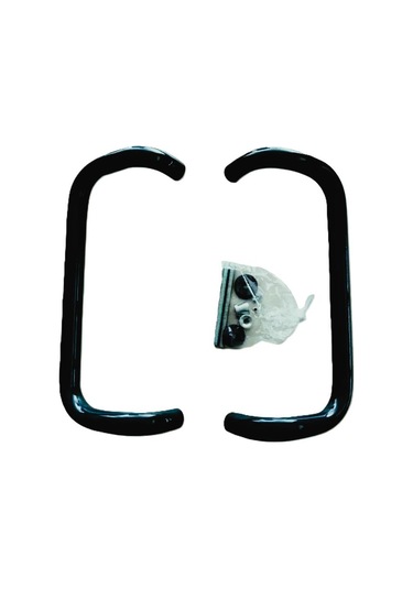 Alüminyum Kıvrık Kol 25x200 Mm Siyah Mat 9005