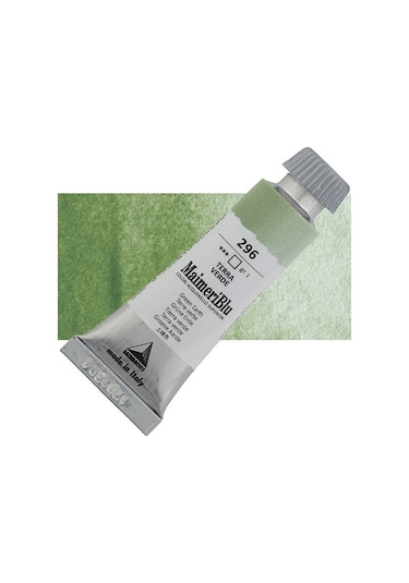 Maimeri Blu Tüp Sulu Boya 12 Ml S1 No 296 Green Earth