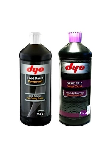 Dyo 0.5 Lt Likid Pasta - 0.5 Lt Wax Cila Set