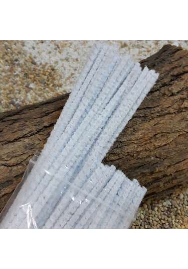 50 Adet 30 Cm. Uzun Pipo Temizleme Fırçası  Pu39