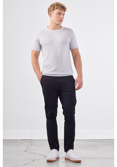 Dufy O Yaka Triko Tshirt Somon