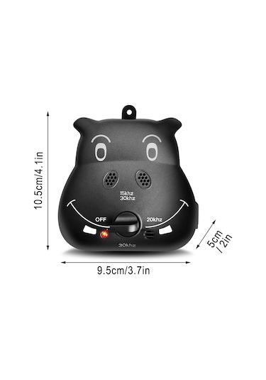 Geeksen Köpekler İçin Akıllı Anti Havlama Cihazı İç/dış Mekan 4 Seviye Şarj Edilebilir