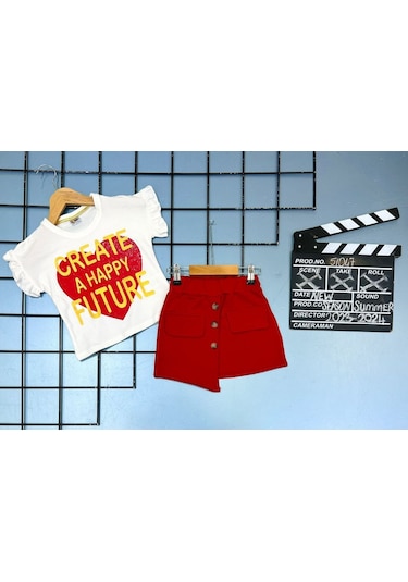 Kız Çocuk Full Lyc Süprem Etekli Takım 51047 001