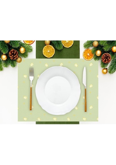 Home Green Tom & Jerry Kumaş Amerikan Servis 4'lü Set 35x50cm Çok Renkli