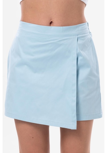 Sinem Gabardin Yazlık Şort Etek Buz Mavi Bmv-buz Mavi Buz Mavi