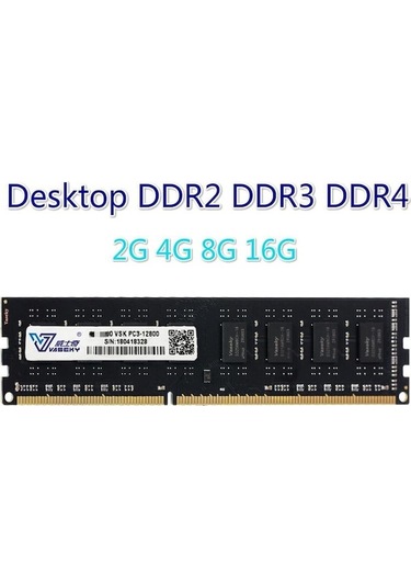 Novahub Vaseky Masaüstü Belleği 16g 8g 4g 2g Masaüstü Ram Ddr2 Ddr3 Ddr4 Pc Dımmaa 2400 Mhz 4 Gb Ddr4