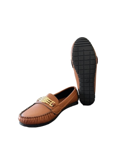 Kadın Hafif Taban Günlük Rahat Babet Taba-taba Taba