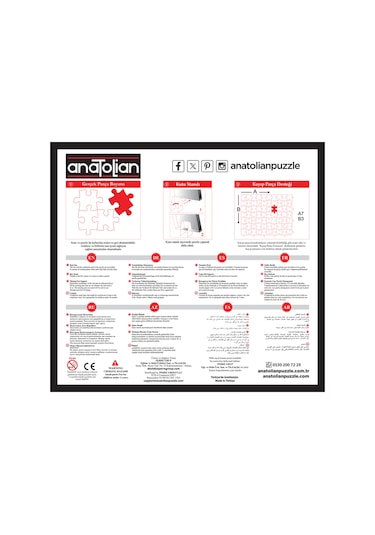 Anatolian 500 Parçalık Puzzle - Siesta 3642