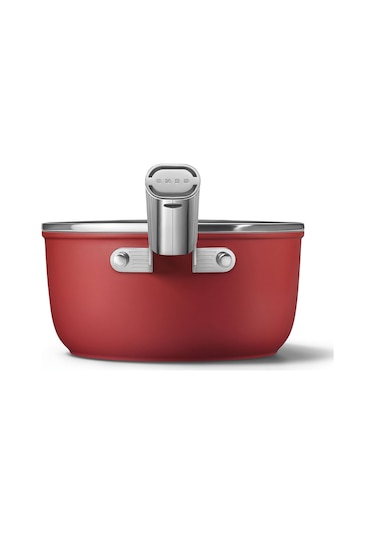 Smeg Cookware 50's Style Kırmızı 20 Cm Sos Tenceresi