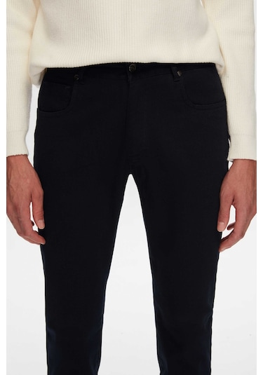 Ds Damat Slim Fit Lacivert Gabardin Denim Pantolon 4hcc3t404003m Lacivert