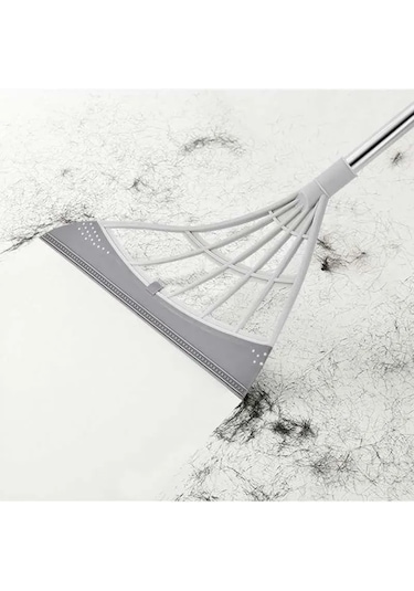 Geeroyoo Süper Temizlik Silikon Süpürgesi - Saç, Tüy Ve Su İçin Pratik Çözüm