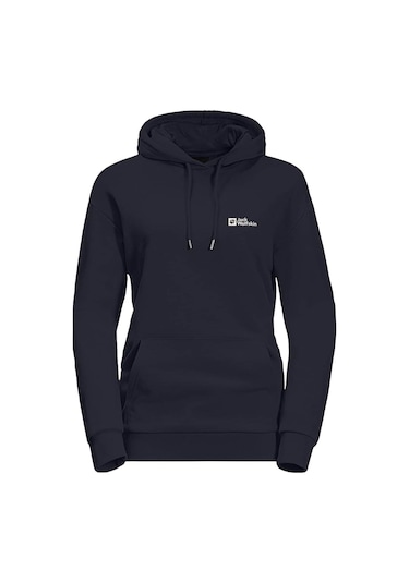 Jack Wolfskın Essentıal Hoodıe W 16459 Lacivert