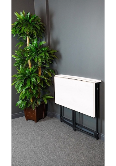 Katlanır Çalışma Masası 50 X 80 Cm Bilgisayar Laptop Mutfak Beyaz Katlanır Çalışma Masası 50 X 80 Cm Bilgisayar Laptop Mutfak Beyaz