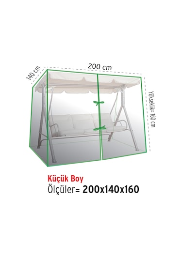 Homaks Salıncak Koruma Örtüsü 200X140