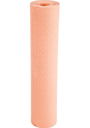 Yumuşak Ve Kaymaz Yüzeyli Yoga & Pilates Matı - 6mm Kalınlık, Hafif Ve Taşınabilir Spor Matı Pembe