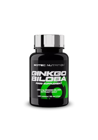 Scitec Nutrition Ginkgo Biloba Mabet Ağacı Ekstrat 100 Tablet