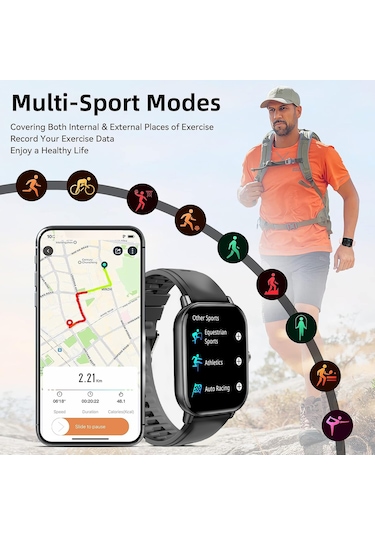 Teltree Dafit Bluetooth 5.3 Akıllı Saat (İthalatçı Garantili)