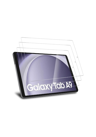 Galaxy Tab A9 Sm-x110 Uyumlu Ekran Koruyucu 8.7 İnç Darbelere Karşı Koruyucu Temperli Cam