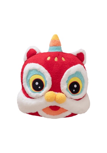 Suntek Ay Yılı Dekorasyonu Nimet Hatıra Güzel Dekor Çin Yeni Kırmızı Aslan Kafası