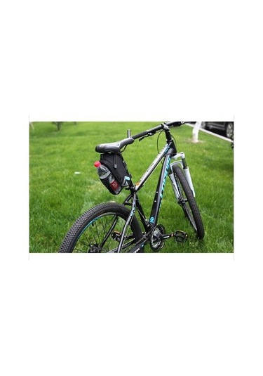 Forte Gt 807 Sele Altı Çanta Matara Hazneli Su Geçirmez Kumaş 202 Gri - Siyah