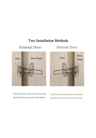 Güvenlik Kapı Kilitleri Ve Zincirleri B