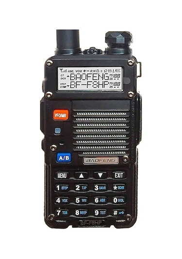 Valkyrie Baofeng BF-F8HP Dual Band 8 W Profesyonel El Telsizi - 3. Nesil Uv-5r