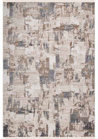 Sanat Halı Hera 3558 Eskitme Desenli Makine Halısı
