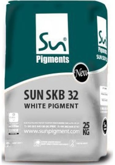 Demir Oksit Sun Skb 32 Beyaz (25 Kg Paket)