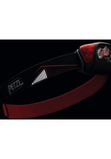Petzl Actik Core Kırmızı Kafa Lambası E099GA01 Kırmızı