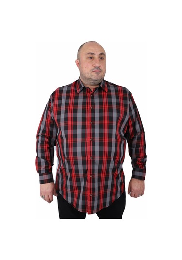 Starbattal Büyük Beden Erkek Gömlek Viento 23369 SIYAH