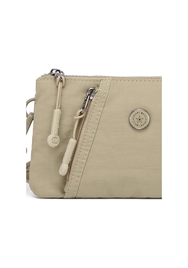 Smart Bags Mikro Poly Kumaş Uzun Askılı Kadın Cüzdanı 3343 Vizon