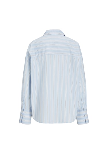 Jack & Jones Kadın Çizgili Gömlek - Ava - 12269669 Cashmere Blue Mavi